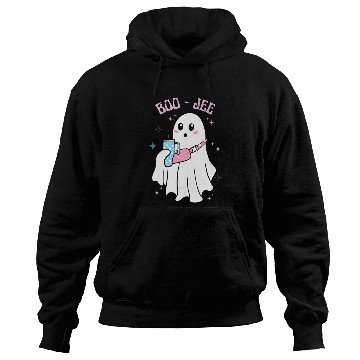 Discover BOO-JEE Spooky Cute Ghost Halloween Costume Design Hoodies