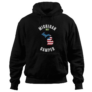Discover American camper Michigan Hoodies