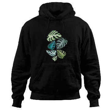 Discover Leaves Tropical Nature Rainforest Plant Hoodies
