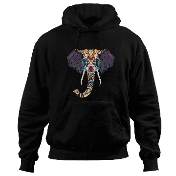 Discover elephant ethnic Hoodies