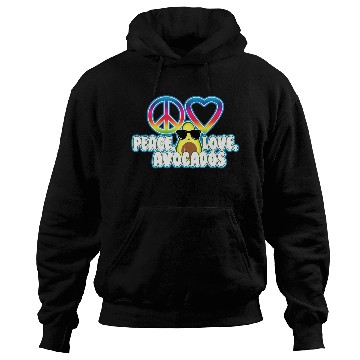 Discover PEACE LOVE AVOCADO Hoodies