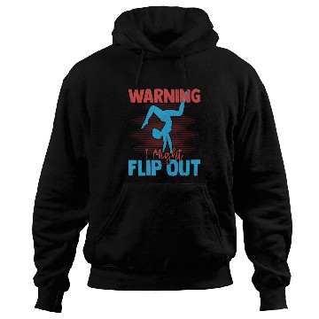 Discover Warning I Might Flip Out Cheerleading Cheerleader Hoodies