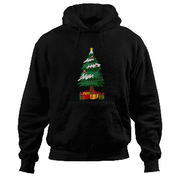 Discover Merry Christmas Tree with Surprise Presents Boxes Hoodies