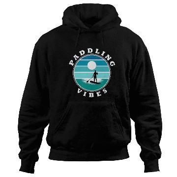 Discover Paddling Vibes - retro - Paddle Boarder Hoodies