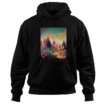 Discover "Enchanted Dreams - Psychedelic Autumn Forest" Hoodies