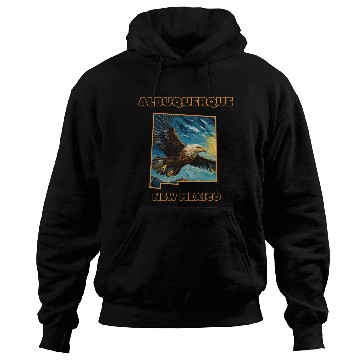 Discover New Mexico - Eagle Hoodies