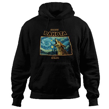 Discover North Dakota - Coyote Hoodies