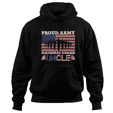 Discover Proud Army National Guard Uncle Hoodies