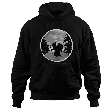 Discover Knecht Ruprecht in paper cut style Christmas Hoodies