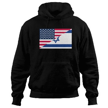Discover Israel USA flag flags Hoodies