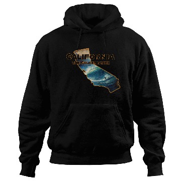 Discover California Wildlife - surfer Hoodies
