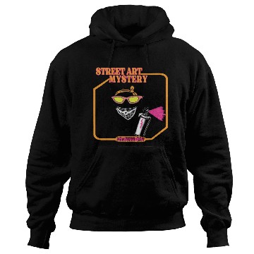 Discover Graffiti cat street art mystery Hoodies