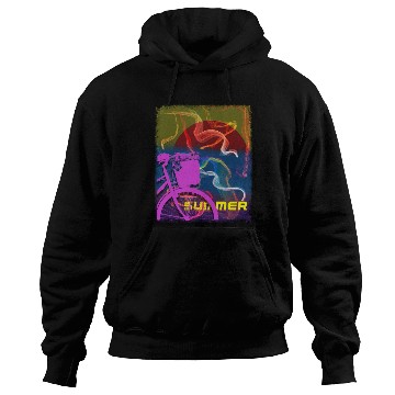 Discover Bike in spring Hoodies