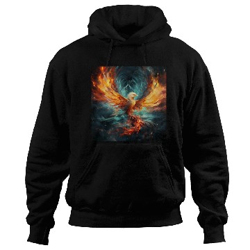 Discover Cosmic Phoenix Hoodies