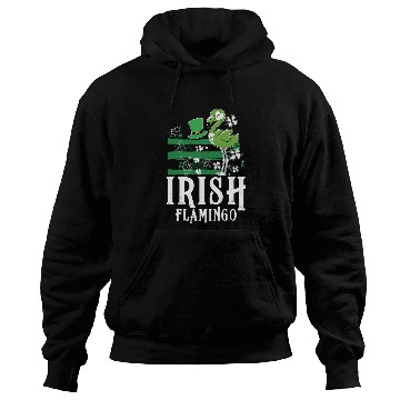 Discover Irish flamingo Hoodies