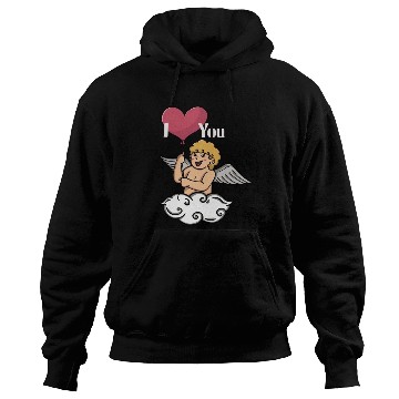 Discover Cupid And Love Balloon Hoodies