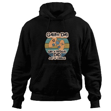 Discover Cool Retro Gamer Dad Hoodies