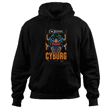 Discover Cyberpunk Android Synthwave Engineering Hoodies