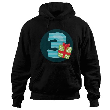 Discover Third Birthday Party - Age Number 3 - Tree Hoodies