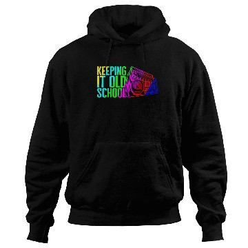 Discover Music Hoodies, Keeping It Old School Stereo Retro