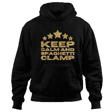 Discover Keep Calm And Spaghetti Clamp Hoodies