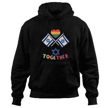 Discover LGBTQ community STANDS WITH ISRAEL Hoodies