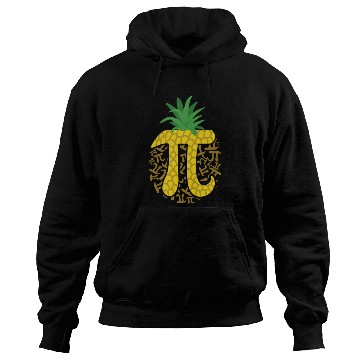 Discover Pineapple Pi Math Symbol 3.14 Math Lovers Teacher Hoodies