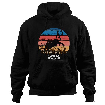 Discover I Love My Tuxedo Cat Hoodies