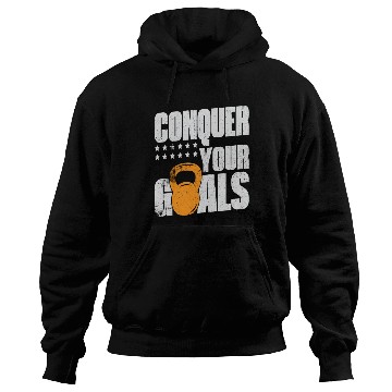 Discover Conquer Your Goals Exercise Gym Lover Hoodies