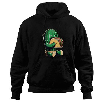 Discover Mexican taco cactus Hoodies
