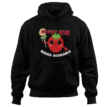 Discover Strawberry Acai Berry Adorable Cute Hoodies