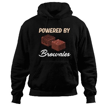 Discover Powered By Brownies Lover Fudge Cookie Hoodies