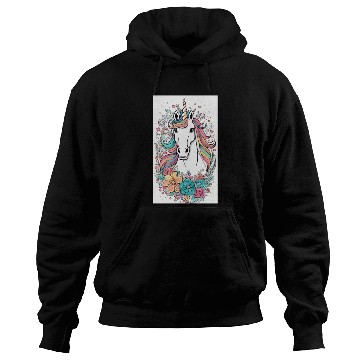 Discover Cute and Magical Unicorn Birthday Gift idea Hoodies