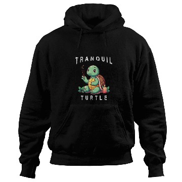 Discover Chilled Turtle Relaxed Turtles Hoodies