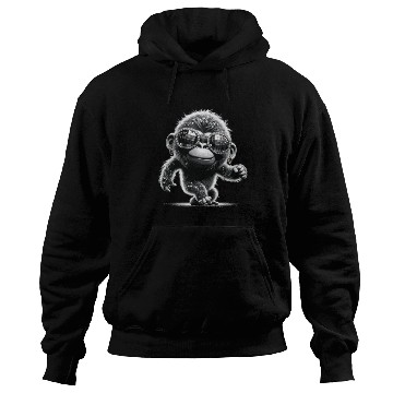 Discover Gorilla With Sunglasses Hoodies