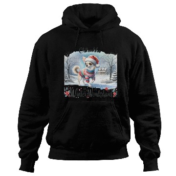 Discover Chihuahua In a Winter Wonderland Hoodies
