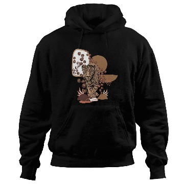 Discover Funny Leopard Cheetah Animal Hoodies