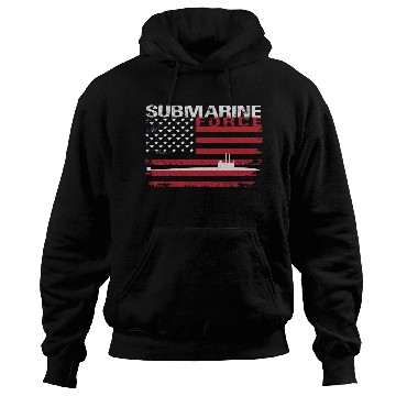 Discover Submarine Force Usa Flag White Stars Hoodies