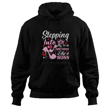 Discover stepping into my 50th birthday like a boss Hoodies
