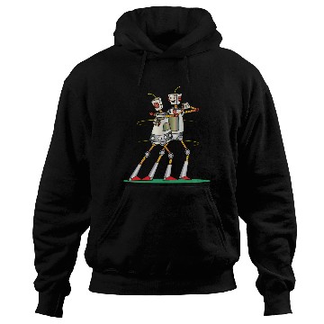 Discover Robot Love Valentine Hoodies