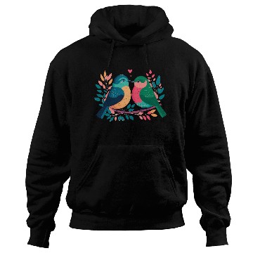 Discover Colorful birds Hoodies