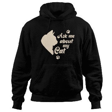 Discover Ask Me About My Cat Lover Mom Gift Hoodies