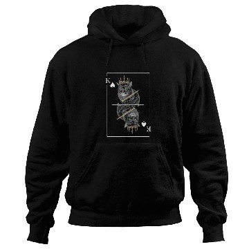 Discover Cat Spades King Playing Card Cat Daddy Cat Mom Hoodies
