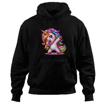 Discover Dabbing Unicorn Dab Move Dancing Rainbow Unicorn Hoodies
