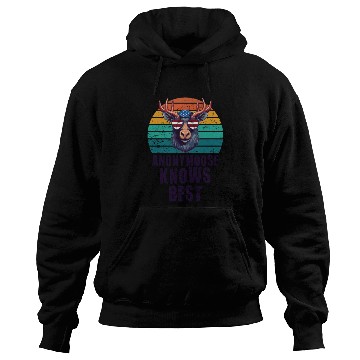 Discover Anonymoose Knows Best Cool Moose Hoodies