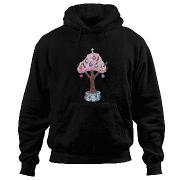 Discover Christmas Cherry Tree Japanese Hoodies