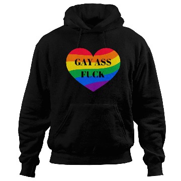 Discover Rainbow Heart Gay Hoodies