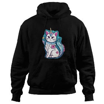 Discover Unicorn Mercat Hoodies