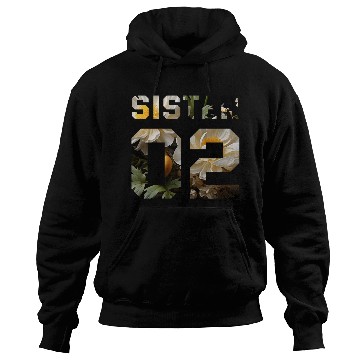 Discover COUPLE FLOWER SISTER 02 Hoodies
