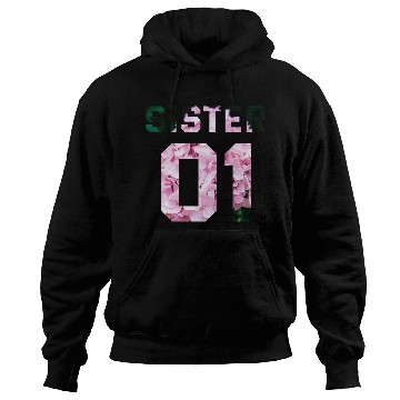 Discover COUPLE FLOWER SISTER 01 Hoodies